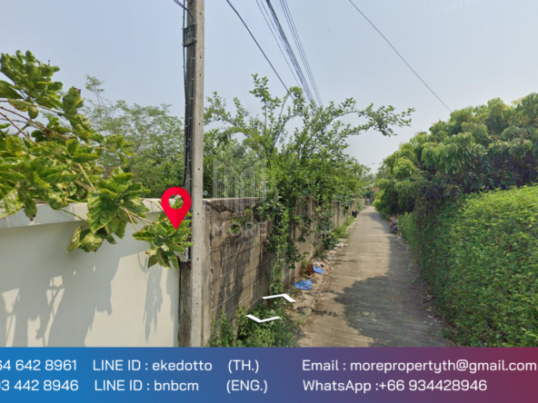 Property id053ls Land for sale in Faham 0-2-31 Rai  near Theppanya Hospital-MR-053ls