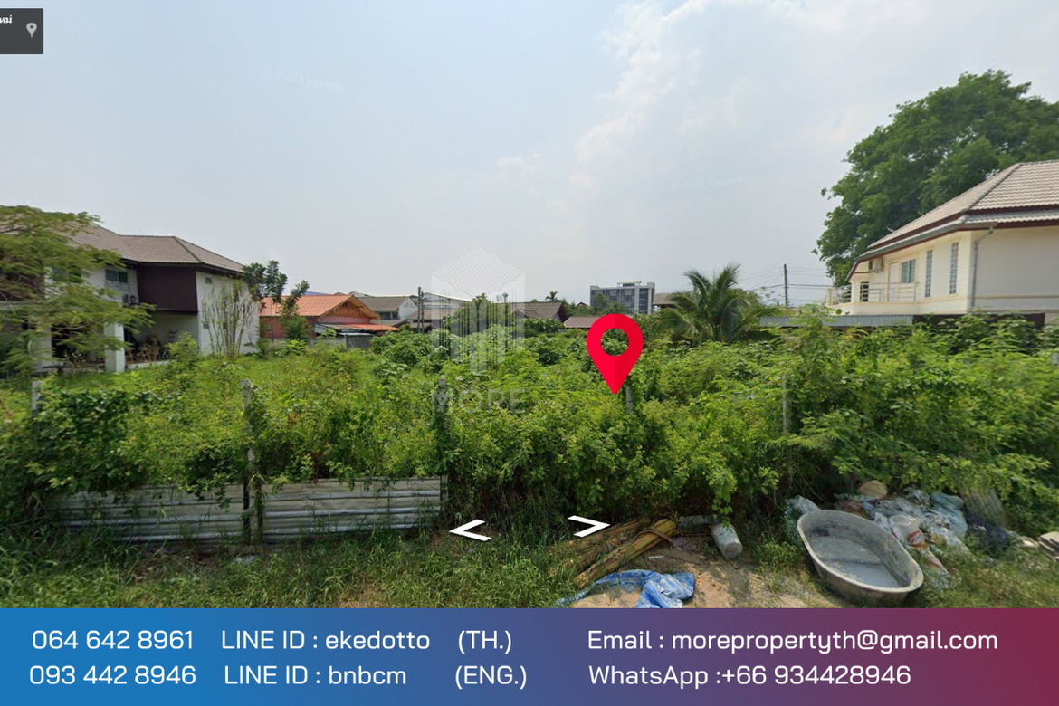 Property id053ls Land for sale in Faham 0-2-31 Rai  near Theppanya Hospital-MR-053ls