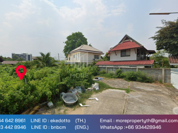 Property id053ls Land for sale in Faham 0-2-31 Rai  near Theppanya Hospital-MR-053ls