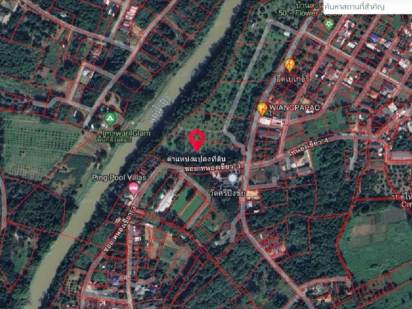 land for sale chiang mai 10-3-66 sq.wa san phi suea-MR-057LS