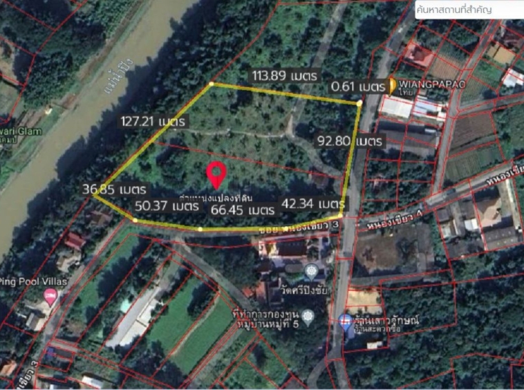 land for sale chiang mai 10-3-66 sq.wa san phi suea-MR-057LS