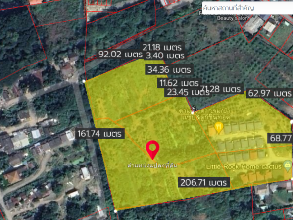 Property id121ls Land for sale in Faham 15-3-90Rai  near Central Festival-MR-121ls