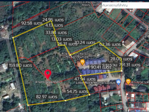 Property id121ls Land for sale in Faham 15-3-90Rai  near Central Festival-MR-121ls