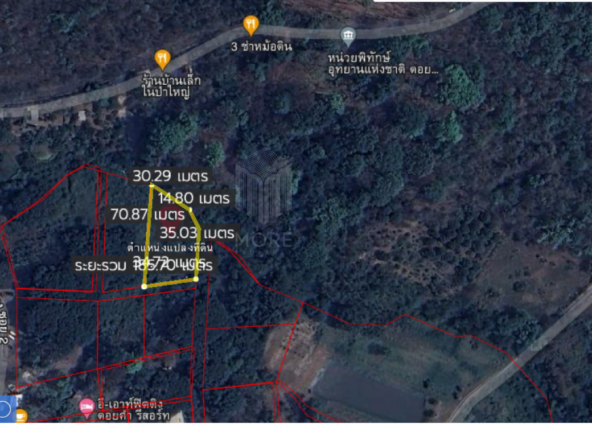 Property id 184LS Land for sale in Mae Hia 1-0-58 Rai  near Doi Khum Temple-MR-184LS