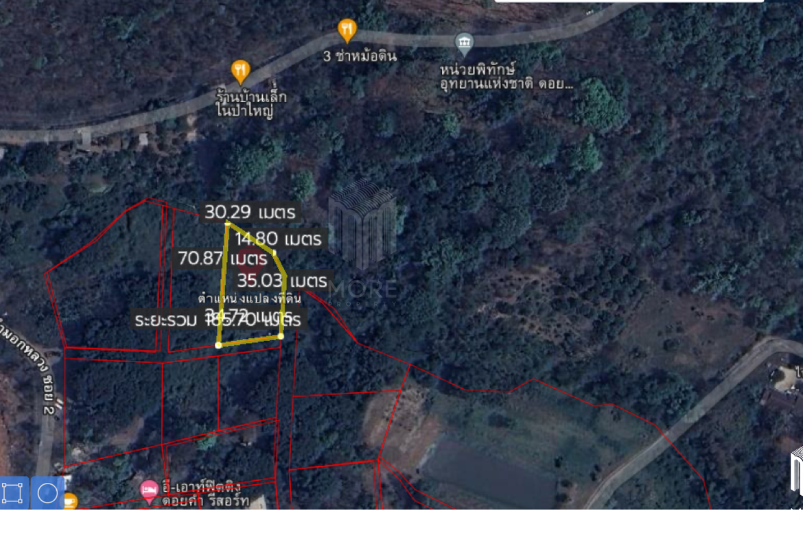 Property id 184LS Land for sale in Mae Hia 1-0-58 Rai  near Doi Khum Temple-MR-184LS