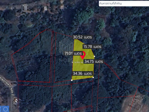 Property id 184LS Land for sale in Mae Hia 1-0-58 Rai  near Doi Khum Temple-MR-184LS