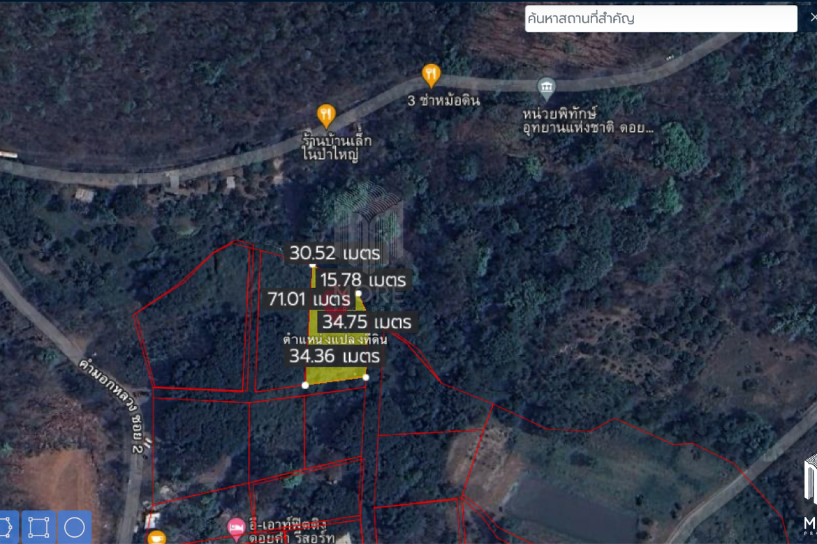 Property id 184LS Land for sale in Mae Hia 1-0-58 Rai  near Doi Khum Temple-MR-184LS