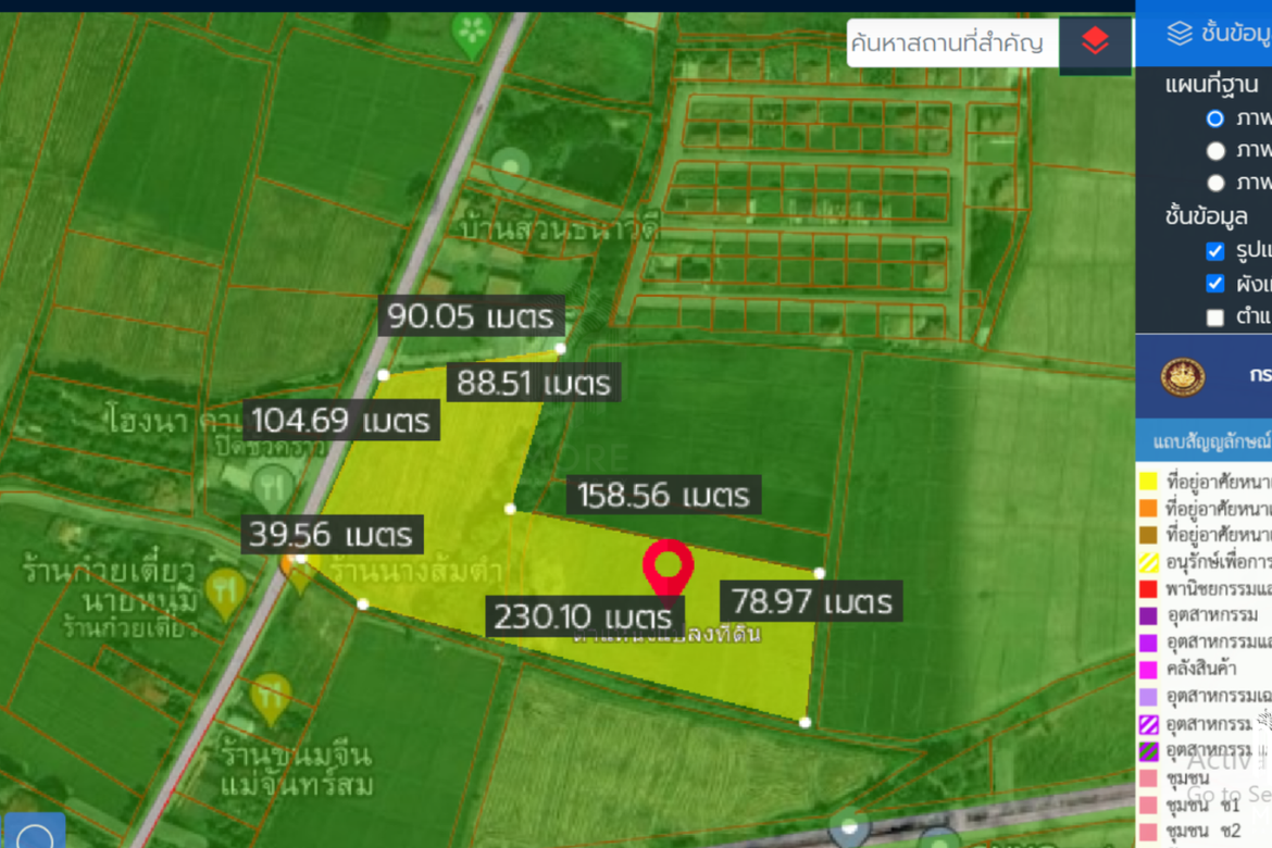 Property id024ls Land for sale in San Khum Phaeng 14-3-82 Rai  near Buak Khang Municipality-MR-024ls