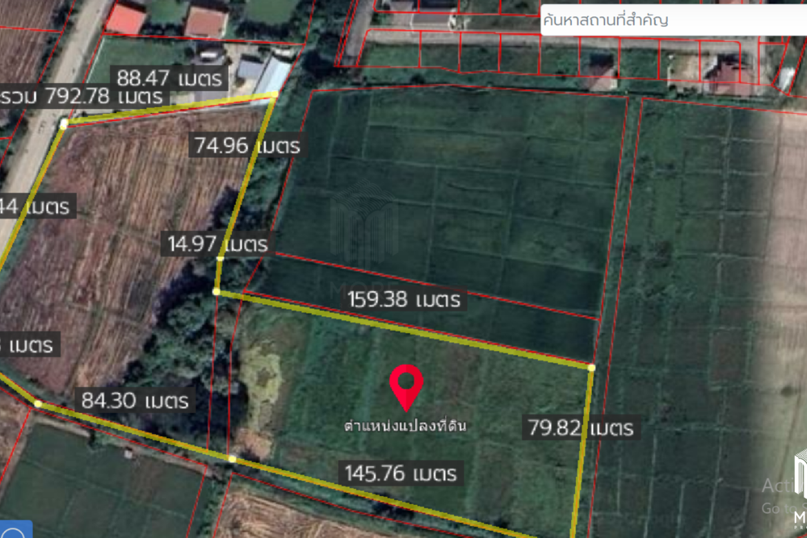 Property id024ls Land for sale in San Khum Phaeng 14-3-82 Rai  near Buak Khang Municipality-MR-024ls