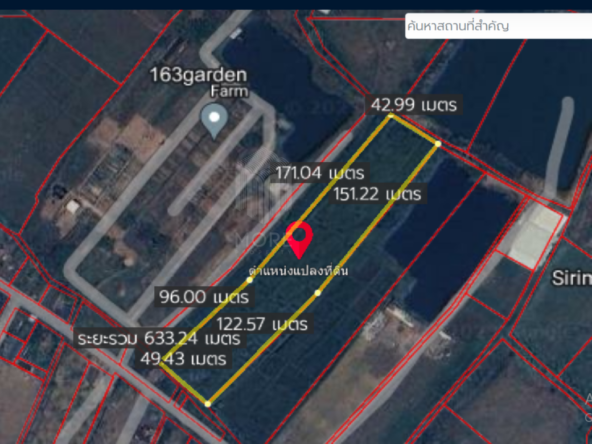 Property id 180ls Land for sale in San Kham Phaeng 7-3-53 Rai near Mae Kue Market-MR-180ls