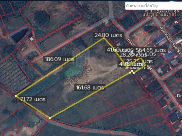 8 – 1 - 44 Rai  near San Kamphaeng School-MR-182LS