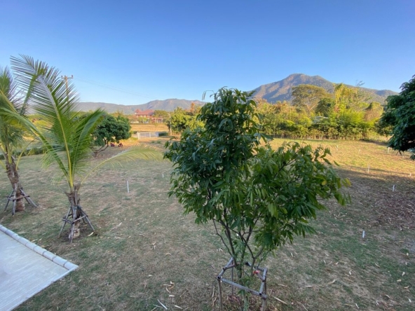 A nice plot with Mountain View for sale in Mae On-P-PLS878