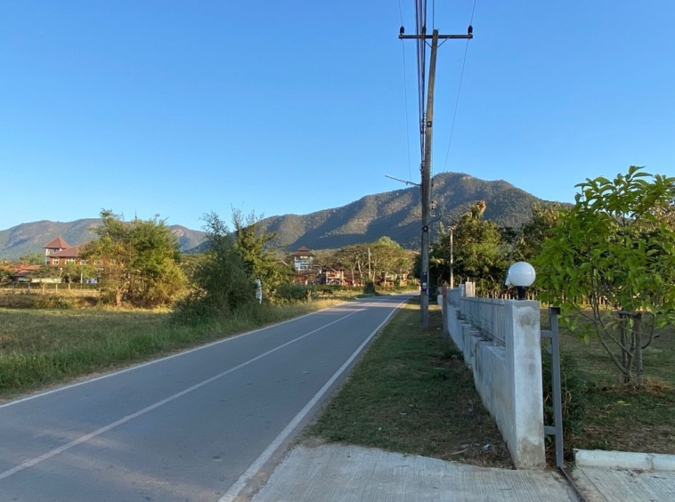 A nice plot with Mountain View for sale in Mae On-P-PLS878