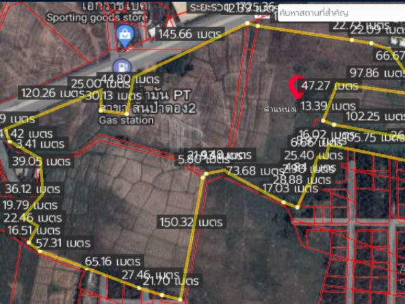 Property id148ls Land for sale in sanpa tong 61-2-40 Rai  nearban piang-MR-148ls