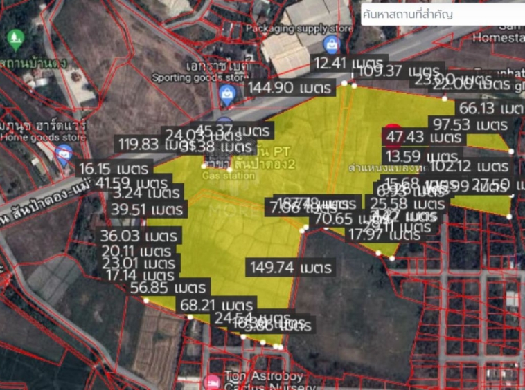 Property id148ls Land for sale in sanpa tong 61-2-40 Rai  nearban piang-MR-148ls