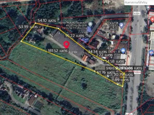 Property id 081ls land for sale 7-1-12 sq.wa. Chiang Mai Province-MR-081LS