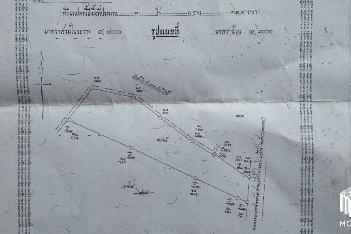 Property id 081ls land for sale 7-1-12 sq.wa. Chiang Mai Province-MR-081LS