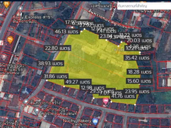 Property ID 166LS Land for sale in San Sai  10 Rai  near Samyak Market