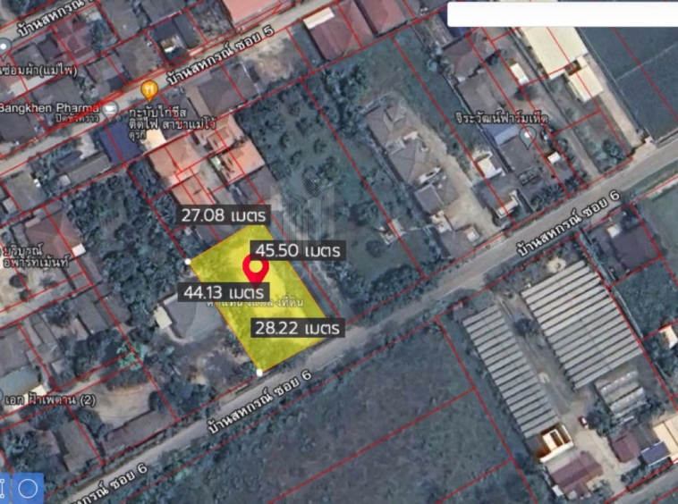 Property ID186LS Land for sale in San Sai