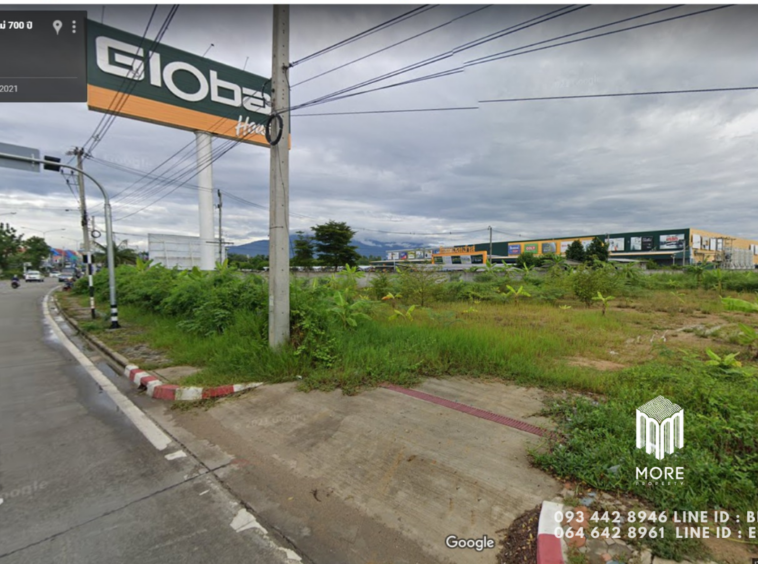 Property id044ls Land for sale in Saraphi 7-2-40Rai  near Wiang Kum Kam-MR-044ls