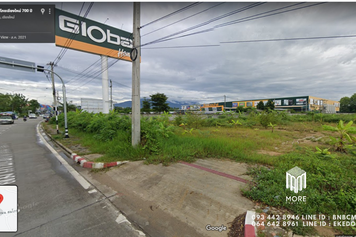 Property id044ls Land for sale in Saraphi 7-2-40Rai  near Wiang Kum Kam-MR-044ls