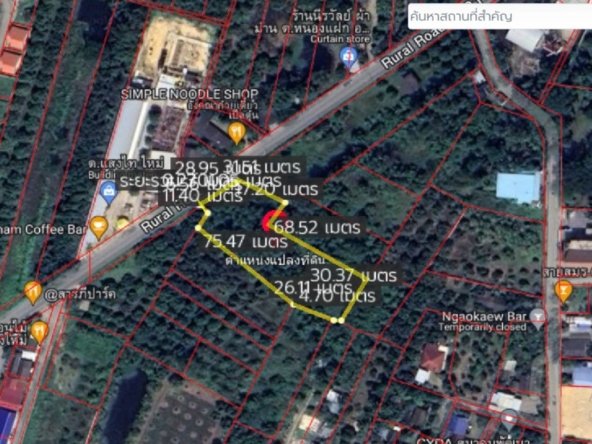 Property id138ls Land for sale in Saraphi 2-1-43Rai  near Wachiralai school-MR-138ls