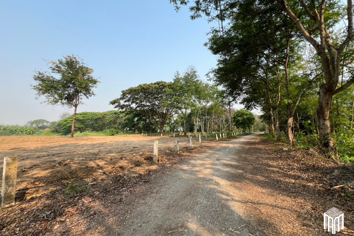 Property id  224LS Land for sale in Saraphi 1Rai 3Ngan 96sq.wa.  near Global House Wiang Kum Kam-MR-224LS