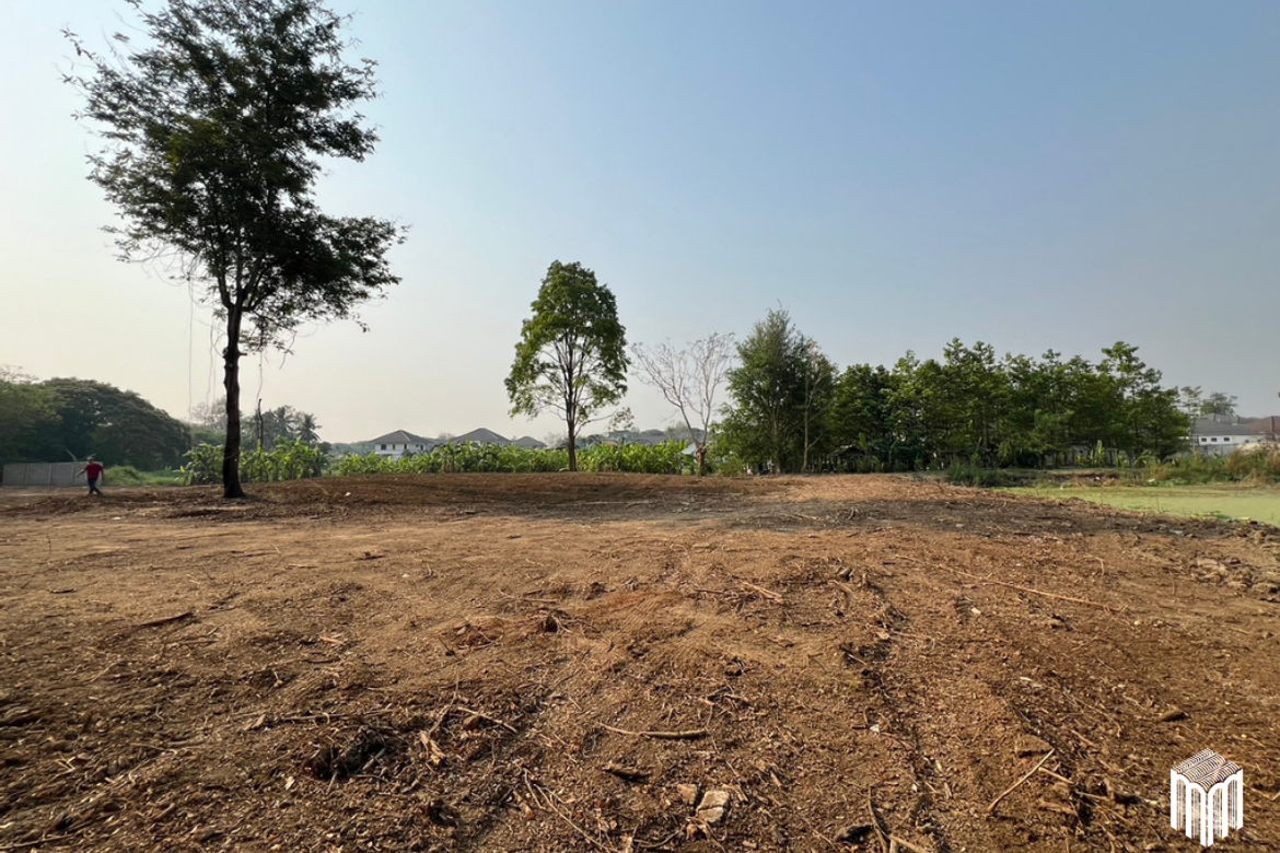 Property id  224LS Land for sale in Saraphi 1Rai 3Ngan 96sq.wa.  near Global House Wiang Kum Kam-MR-224LS