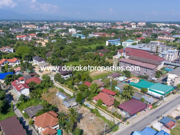 San Sai-DSP-(LS327-01) Nice Plot of Land in a Great Location near Maejo University