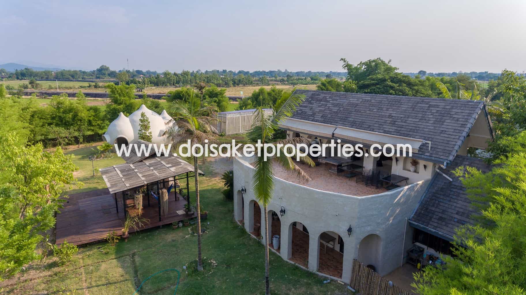 Doi Saket-DSP-(RS003-12) Eco-Resort on 12 Rai of Gorgeous Land for Sale in Chiang Mai Province