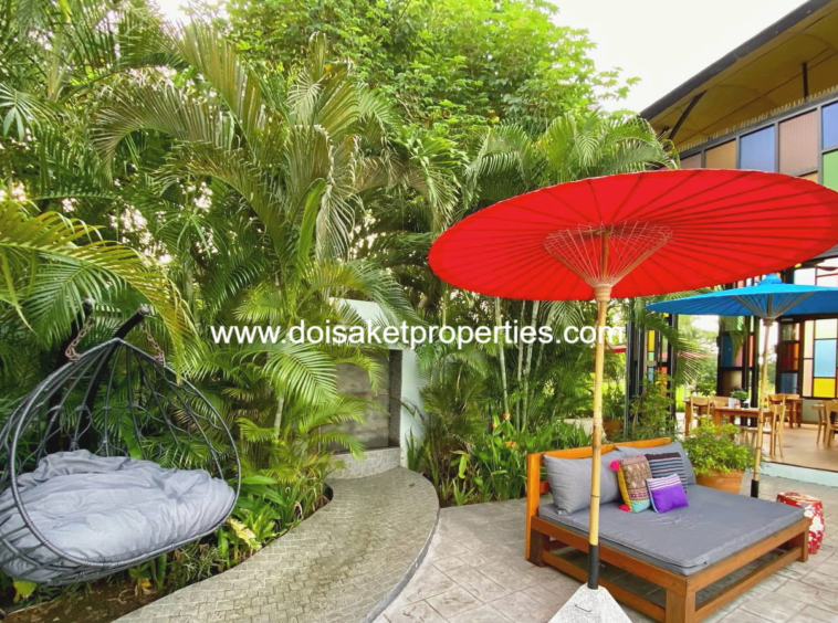 Doi Saket-DSP-(RS005-08) Stunning Extended Family Residence with Many Income Possibilities for Sale in Mae Pong