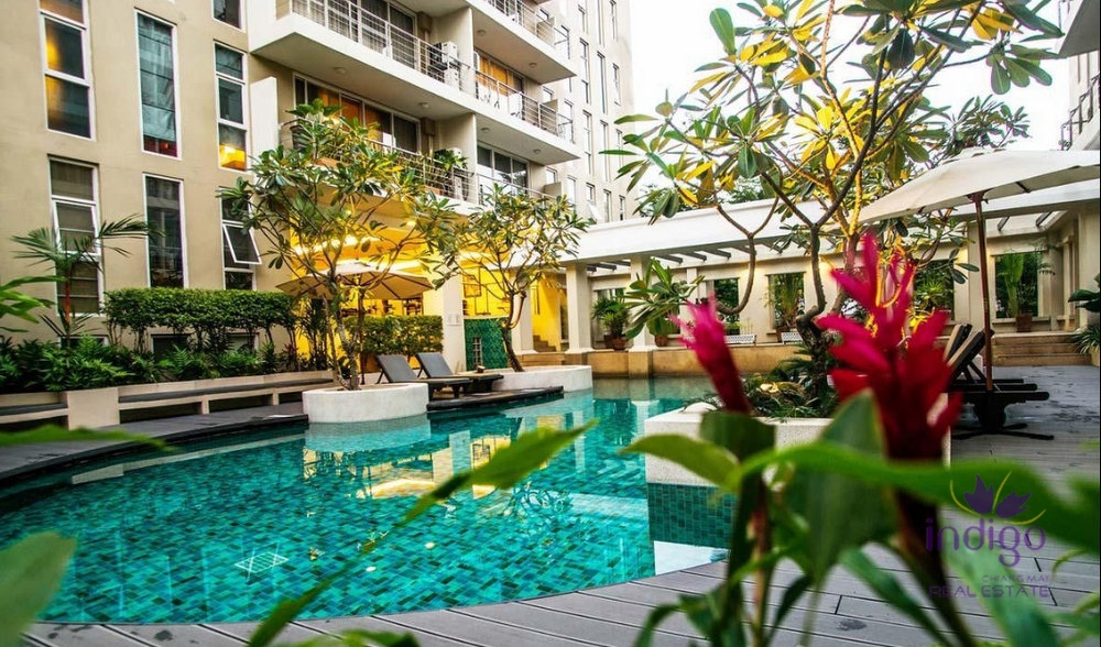 Two Bedroom Condo For sale Twin Peak Chiang Mai City-I-2879