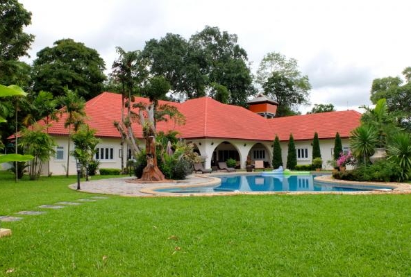 Stunning Luxury Home For Sale Private Pool Large Landscaped Grounds Hangdong Chiang Mai-I-2390