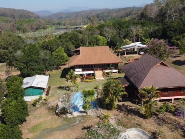 Large Resort Style Property in Mae Taeng For Sale-I-3195