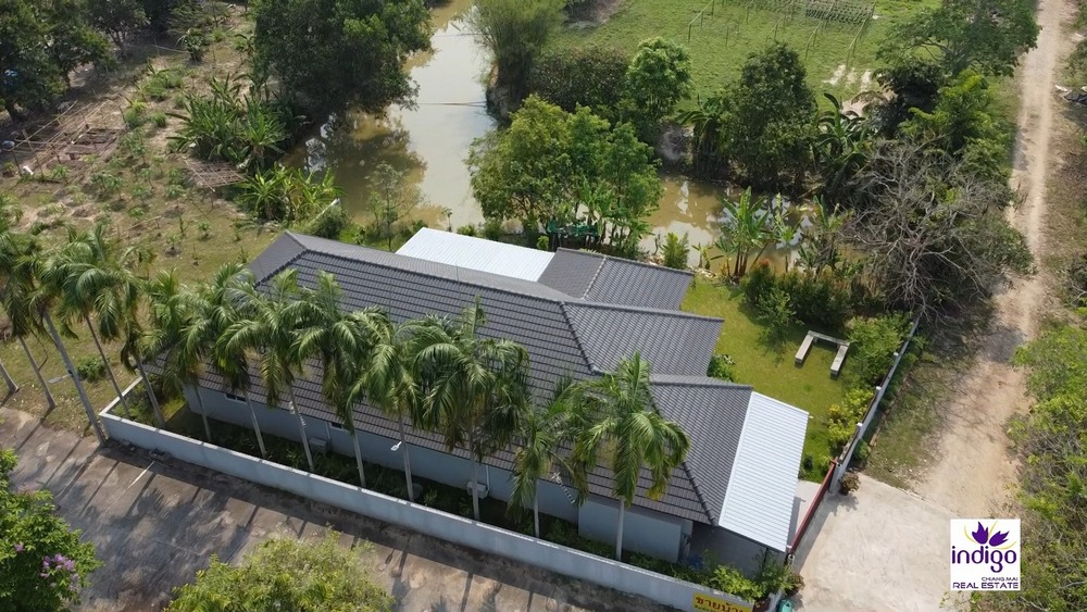 3 Bedroom Single Storey House For Sale Sansai Countryside Chiang Mai-I-3450