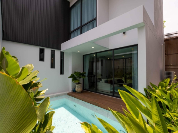 Modern 3 Bedroom Pool Villa in The City-TNP-D974