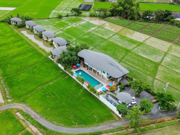 Luxury Resort Estate in Chiang Mai's Doi Saket Rice Paddies-TNP-D1175