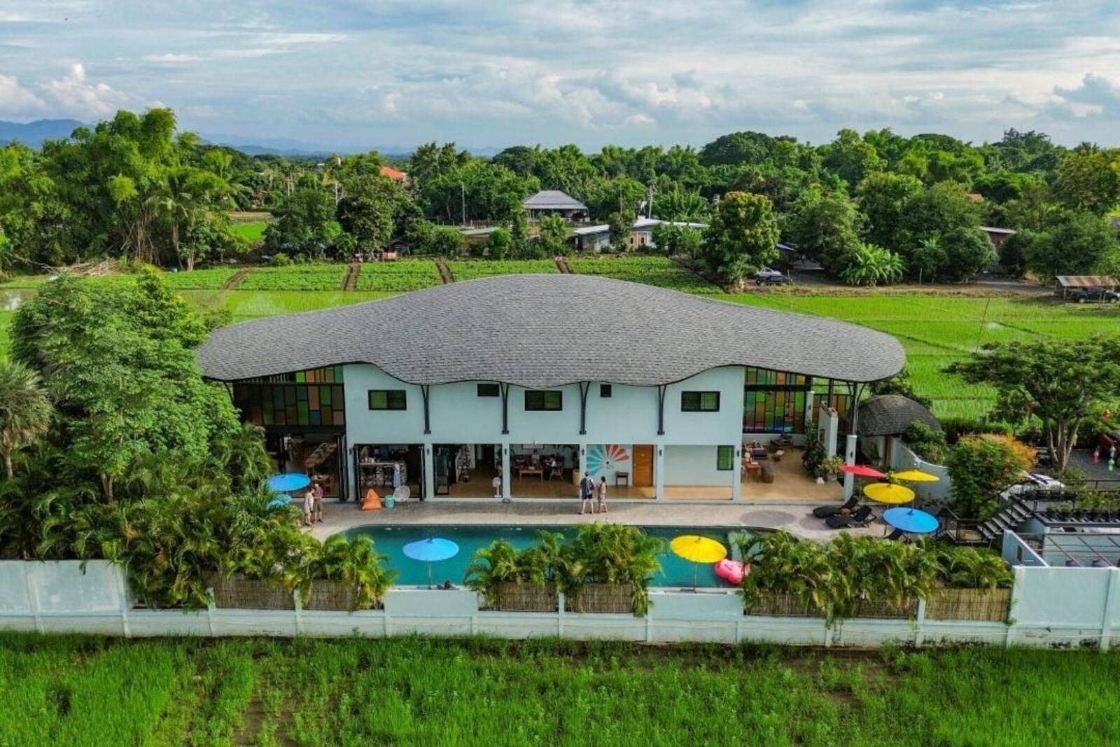 Luxury Resort Estate in Chiang Mai's Doi Saket Rice Paddies-TNP-D1175