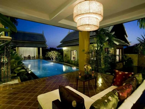 Luxury 5 Bedroom Lakeside Pool Villa in Doi Saket-TNP-D921