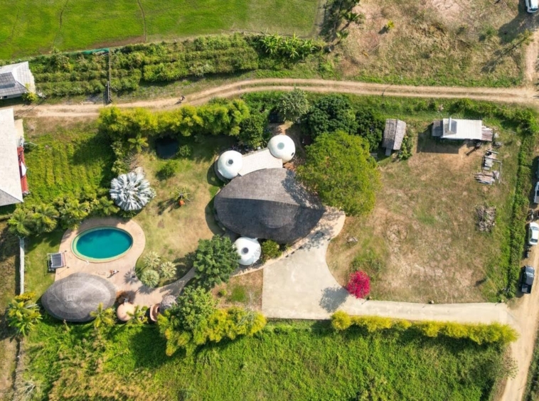 Unique Bamboo Dome Houses in Hang Dong-TNP-A1036