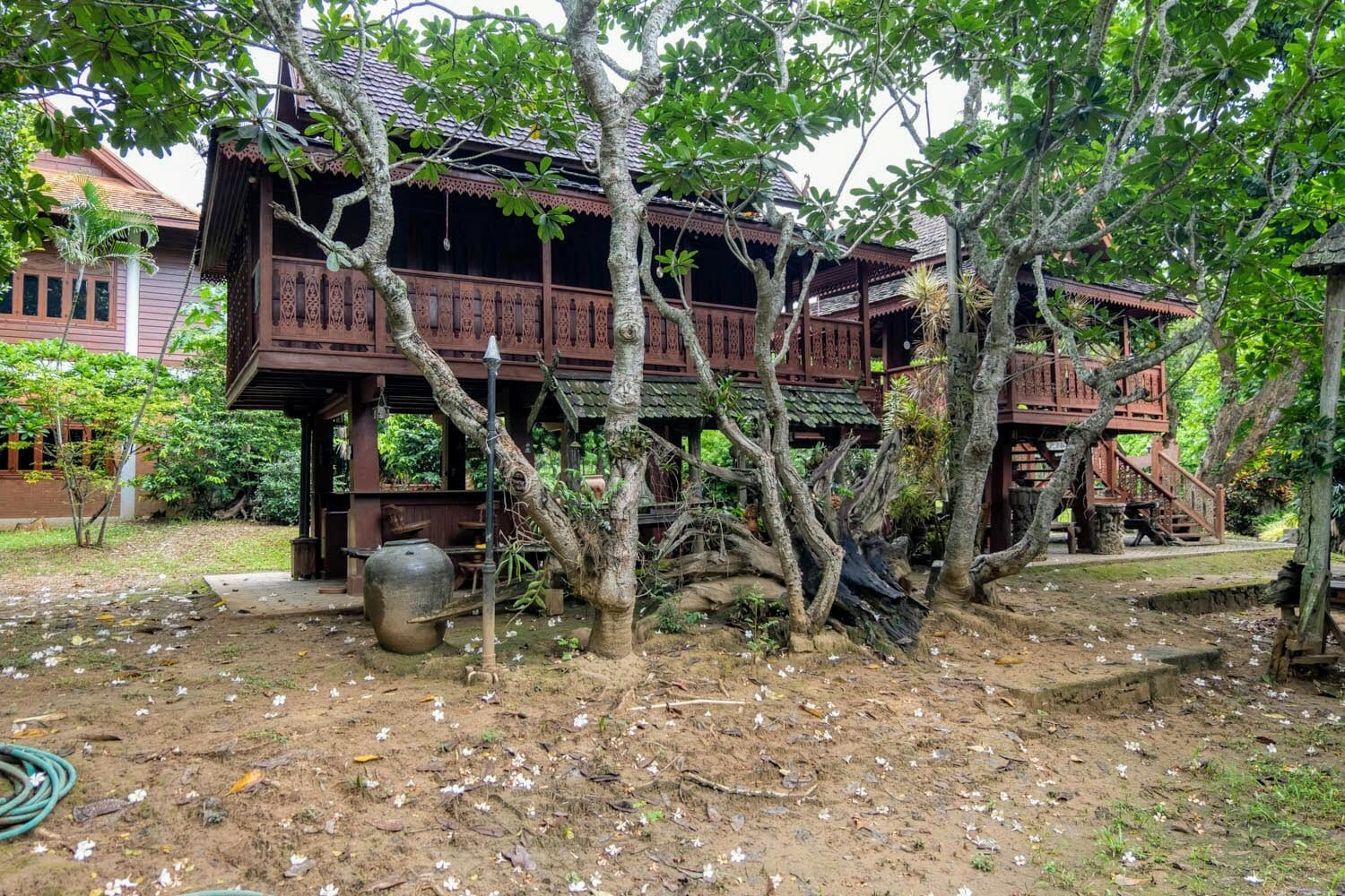 Teak Compound on 17.5 Rai along Ping River in Mae Rim-TNP-A875