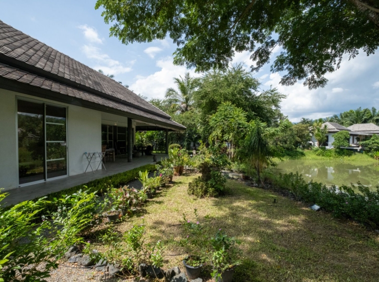 2 Bedroom Lakeside Villa with Guesthouse in Mae Rim-TNP-D1143