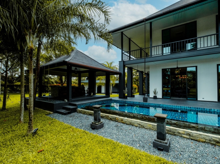 3 Bedroom Pool Villa with Guesthouse in Mae Rim-TNP-D1161