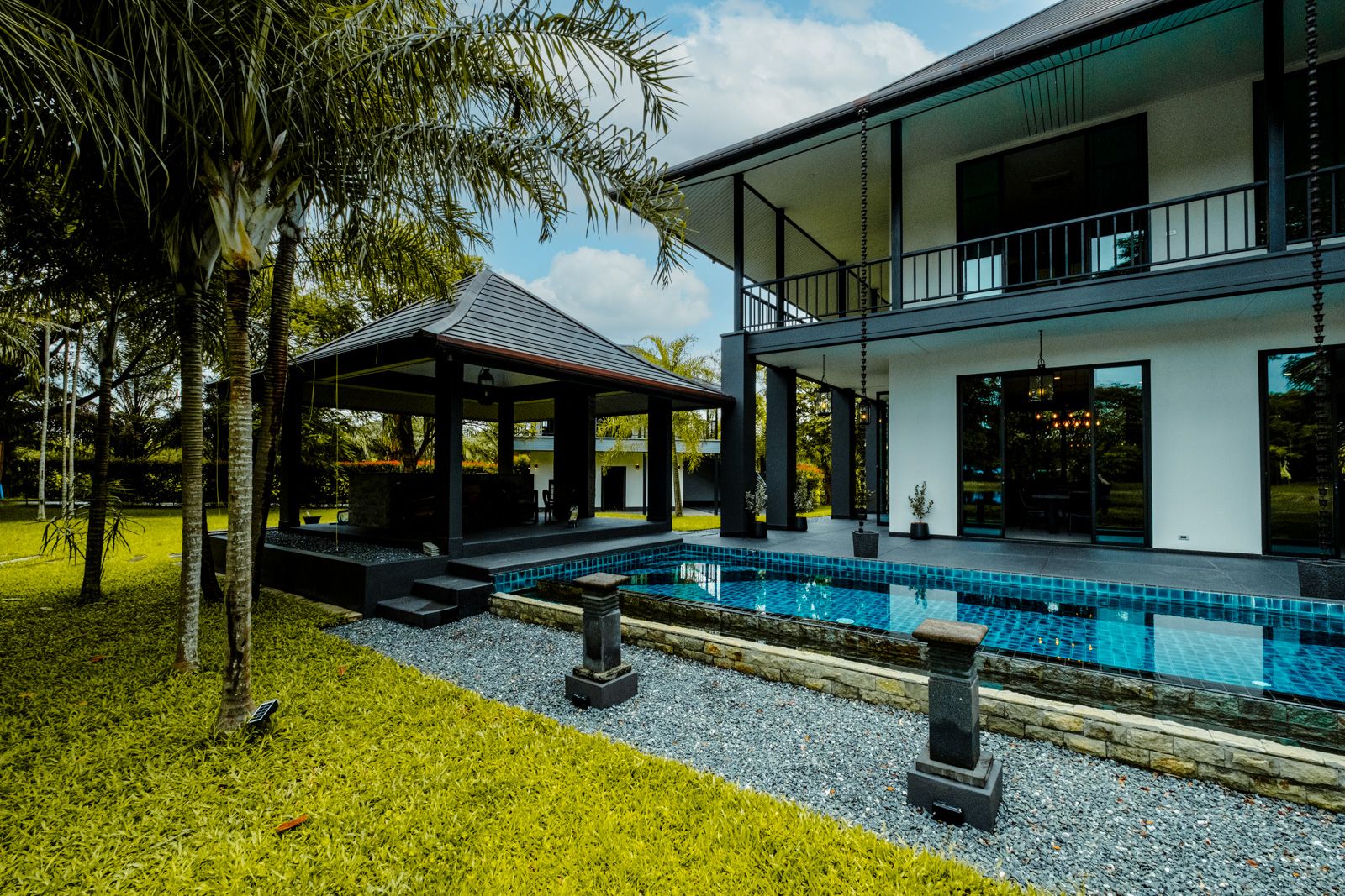 3 Bedroom Pool Villa with Guesthouse in Mae Rim-TNP-D1161