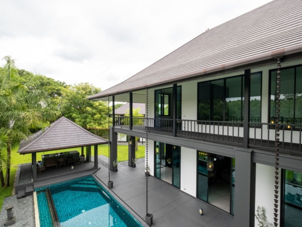 3 Bedroom Pool Villa with Guesthouse in Mae Rim-TNP-D1161