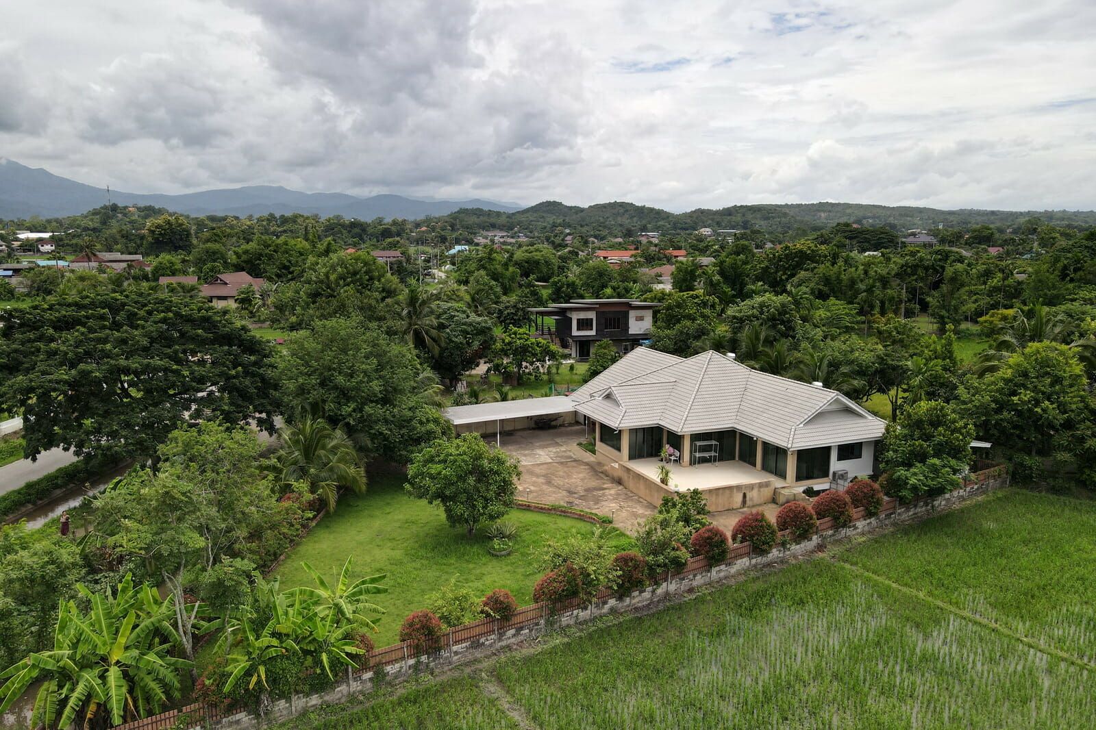 3 Bedroom House in Mae Rim with View over Rice Paddies-TNP-D144