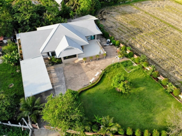 3 Bedroom House in Mae Rim with View over Rice Paddies-TNP-D144