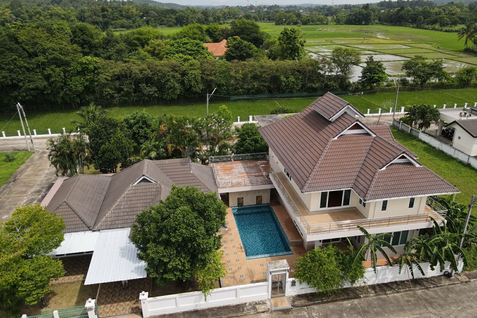 Twin Two-Bedroom Houses with Central Pool in Mae Rim-TNP-D920