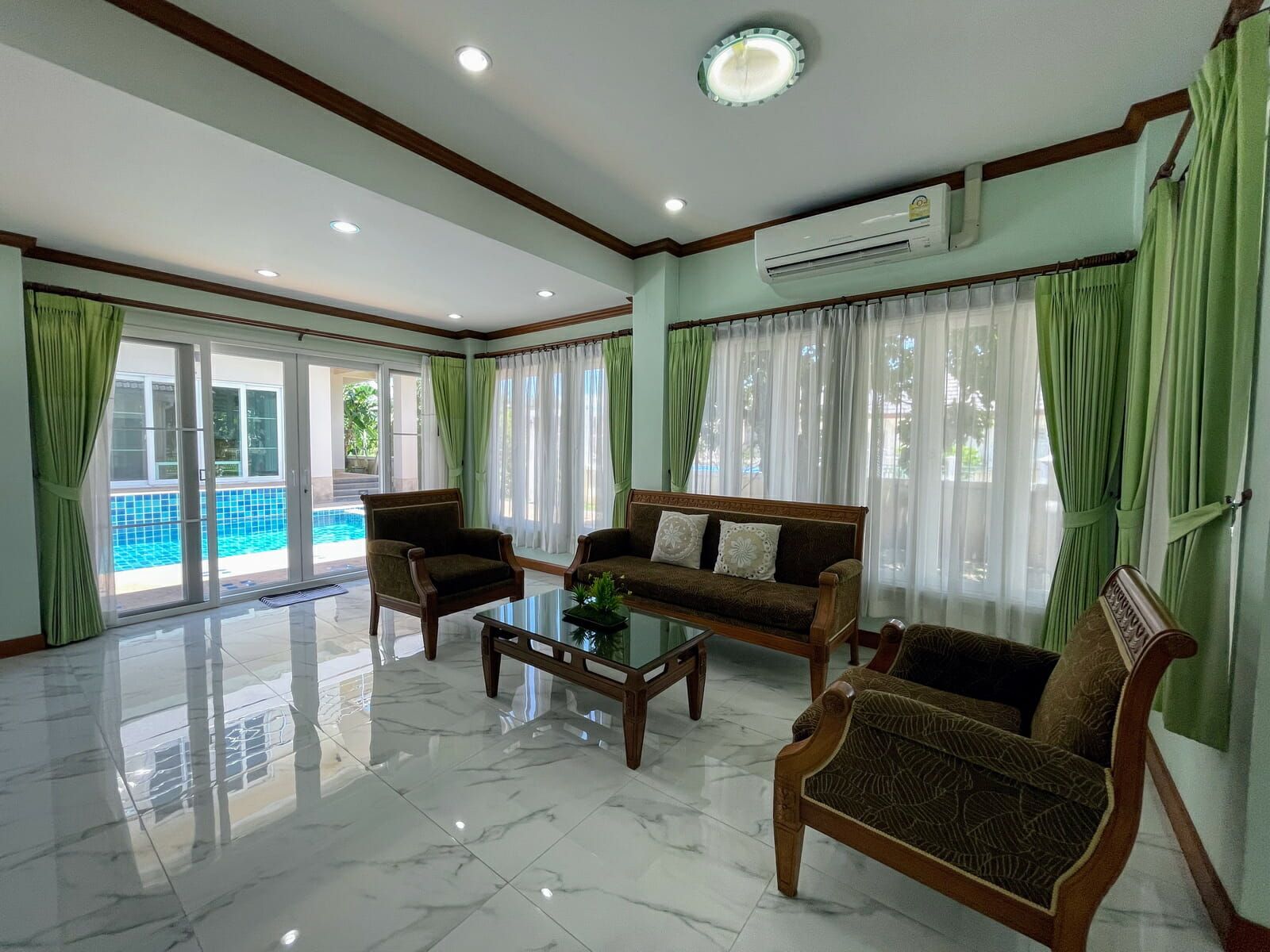 Twin Two-Bedroom Houses with Central Pool in Mae Rim-TNP-D920