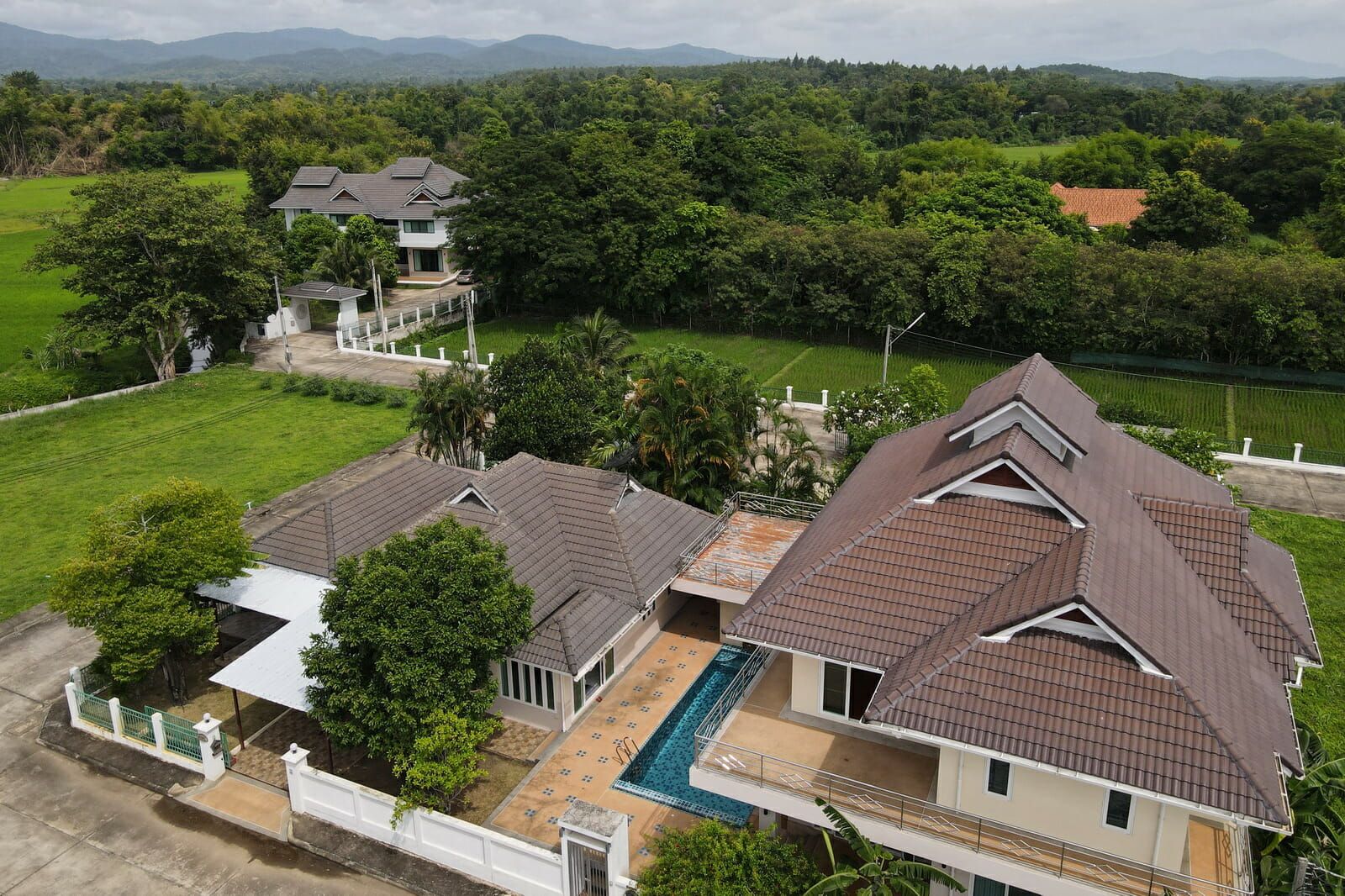 Twin Two-Bedroom Houses with Central Pool in Mae Rim-TNP-D920